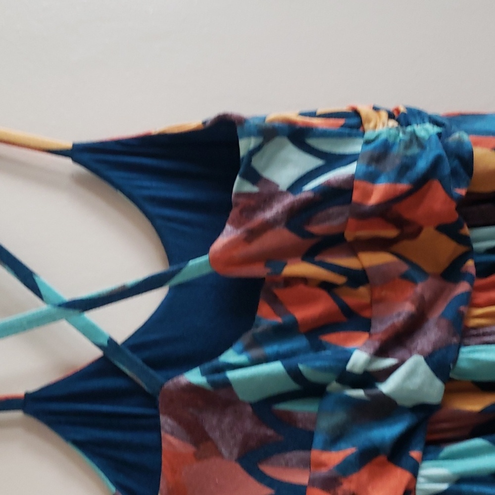 Maeve Multi Colored Maxi Dress - Picture 5 of 7